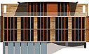 Holzbau Lehmbau Ansicht Süd Mehrgenerationenhaus „Schmargendorf” Berlin-Wilmersdorf